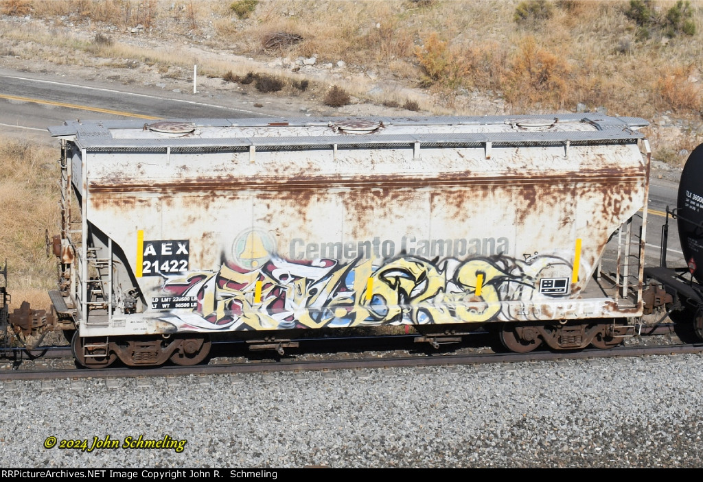 AEX 21422 at Caliente CA. 11/29/2024